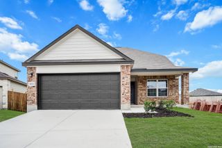 New construction Single-Family house 10511 Eddleman Cv, San Antonio, TX 78252 plan The Cortona - image