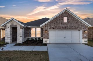 New construction house 15057 Green Bluff Dr, Aledo, TX 76008 plan San Saba III - image