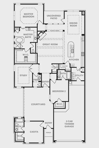 New construction Single-Family house 165 Allin Oaks, Universal City, TX 78148 plan Bordeaux - image