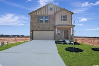 New construction house 13622 Guajillo Spg, San Antonio, TX 78253 plan Dogwood - 30' Smart Series - image
