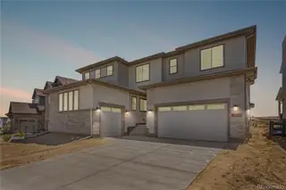 New construction Single-Family house 6503 Still Pine Cir, Castle Pines, CO 80108 plan 5099 The Walton Elevation B - Modern Prairie - image