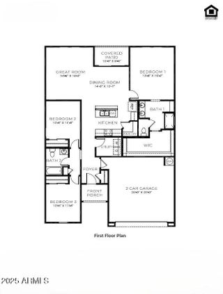 New construction house 1533 E Mason Dr, Casa Grande, AZ 85122 plan Denton - image