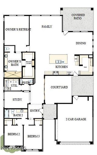 New construction Single-Family house 32435 N 135Th Dr, Peoria, AZ 85383 plan The Windsor - image