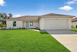 New construction  house 2841 Nw 19Th Ave, Cape Coral, FL 33993 plan The Seabreeze Cove - image