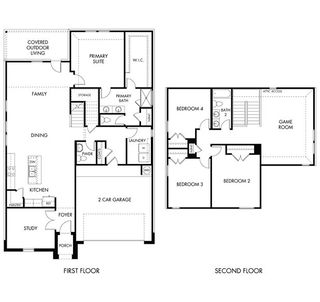 New construction house 4220 Texoma Dr, Pflugerville, TX 78660 plan The Pearl (452) - image