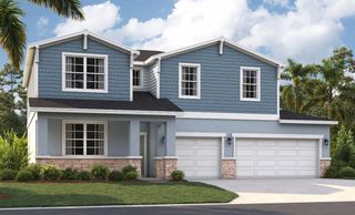 New construction  house 12897 Trovita Dr, Grand Island, FL 32735 plan The Linden - image