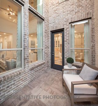 New construction Townhouse house 19722 Riverbed Ln, Cypress, TX 77433 plan Ashford Plan - image