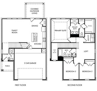 New construction house 108 Rivendale St, Liberty Hill, TX 78642 plan The Saguaro (360) - image