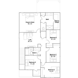 New construction house 17518 Happytrails St, Land O' Lakes, FL 34638 plan Boston - image