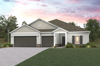 New construction  house 12 Lyra Ln, Flagler Beach, FL 32136 plan Everglade - image