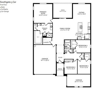 New construction Single-Family house 311 Branchwood Pl, Titusville, FL 32796 The Southgate- photo