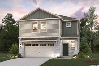 New construction house 6571 Bufflehead Bnd, Leon Valley, TX 78240 plan Harper - 1952 - image