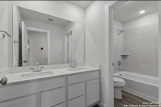 New construction Single-Family house 15514 Doublecreek Dr, San Antonio, TX 78253 plan Hawthorne - 1802 - image