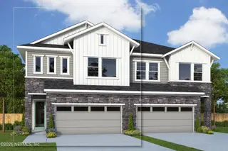 New construction Townhouse house 10179 Element Rd, Jacksonville, FL 32256 plan The Rosamond - image