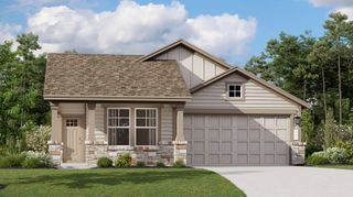 New construction Single-Family house 461 Sormonne Lp, Kyle, TX 78640 plan Mason - image
