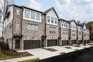 New construction Townhouse house 6005 Haviland Aly, Sugar Hill, GA 30518 plan Brayton - image