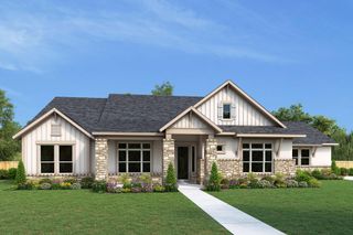 New construction  house 1128 Portnall Place Rd, Bulverde, TX 78163 plan The Sagewood - image