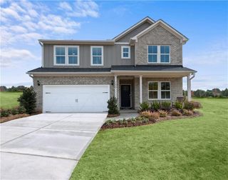 New construction Single-Family house 709 Mirror Lake Parkway, Villa Rica, GA 30180 Hampton- photo