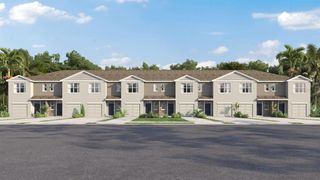 New construction Townhouse house 31298 Paper Birch St, Wesley Chapel, FL 33545 plan PEARSON B - image