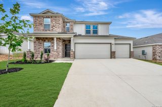 New construction Single-Family house 1025 Eagle Xing, Seguin, TX 78155 plan Harrison - image