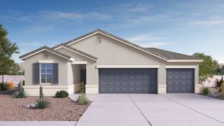 New construction Single-Family house 15380 W Gray Fox Trl, Surprise, AZ 85387 plan Easton - image