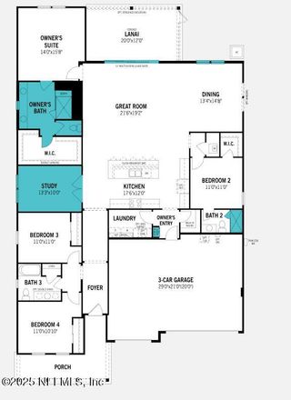 New construction Single-Family house 158 Orangedale Cir, St. Johns, FL 32259 plan Hawkin - image