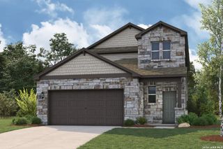 New construction Single-Family house 15423 Lonehollow Lk, San Antonio, TX 78253 plan Riley - 2511 - image