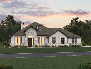 New construction Single-Family house 10840 Chestnut Warbler, New Braunfels, TX 78132 plan Avalon II - image