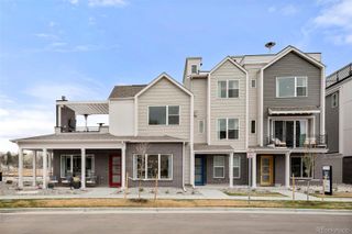 New construction Townhouse house 888 S Valentia St, Unit 103, Bldg 10, Denver, CO 80247 A plan- photo