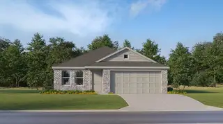 New construction Single-Family house 6128 Gunn Ridge Dr, College Station, TX 77845 plan Newlin - image