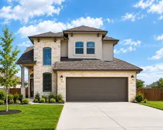 New construction Single-Family house 345 Elephant Island Lp, Kyle, TX 78640 plan Lamar - 40' - image