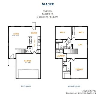 New construction  house 123 Sutton Pl, Uvalde, TX 78801 plan Glacier - image