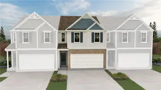 New construction Townhouse house 6371 Towhee Wy, Morrow, GA 30260 plan The Newbury - image