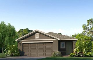New construction house 5043 Rocky Coast Pl, Palmetto, FL 34221 plan HARPER - image