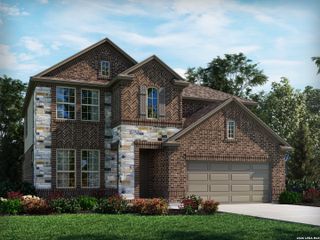 New construction Single-Family house 29502 Angelfish Blvd, Boerne, TX 78006 plan The Evergreen (4011) - image