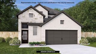 New construction house 2827 Orange Leaf Dr, Fulshear, TX 77423 plan 2392W - image