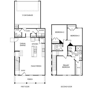 New construction Single-Family house 2740 Teton St, Corinth, TX 76210 plan The Durham - image