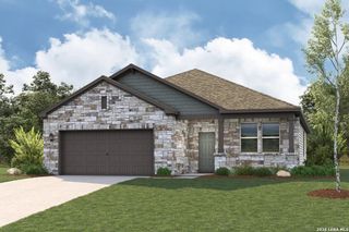 New construction Single-Family house 8333 Rocket Vw, San Antonio, TX 78263 plan Bowie - 1786 - image