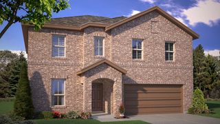 New construction Single-Family house 141 Ringtrail Dr, Rhome, TX 76078 plan Redrock - image