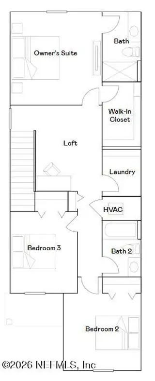 New construction Single-Family house 1652 Garden Grove Ct, Jacksonville, FL 32211 plan Easton - image