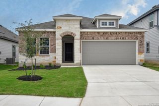 New construction Single-Family house 7035 Sycamore Pass, San Antonio, TX 78252 Prism Homeplan- photo