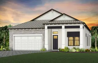 New construction Single-Family house 13724 Dalrada Ave, Palm Beach Gardens, FL 33418 plan Brixton - image