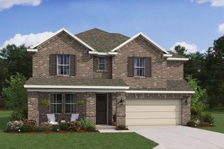 New construction house 12016 Willow Way Ave, Mont Belvieu, TX 77535 plan Santa Fe - image