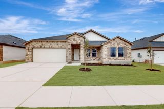 New construction  house 19913 Schatz Wy, Manor, TX 78653 plan Hawkins - Smart Series - image
