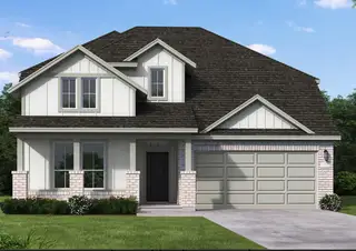 New construction  house 224 Pacific Grove Cir, Liberty Hill, TX 78642 plan Gallatin - image