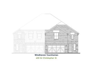 New construction Townhouse house 605 Sir Christopher Street, Lewisville, TX 75056 Building 4 Unit 2- photo