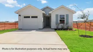 New construction Single-Family house 1197 Celosia Lp, Kyle, TX 78640 plan The Charlotte - image