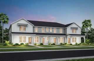 New construction Townhouse house 2275 Southbury Dr, Kissimmee, FL 34744 plan Orchid - image