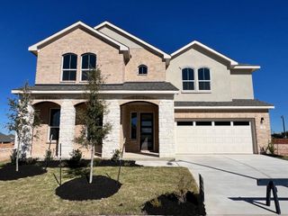 New construction Single-Family house 1824 Lazy Acres St, Leander, TX 78641 plan The Lancaster - image