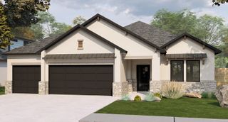 New construction Single-Family house 405 Stellar Wind Dr, Georgetown, TX 78626 plan Palmer - image
